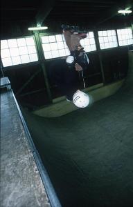 Fahrer: Patrick Zimmermann, Trick: Back-Flip, Spot: Basel Landihalle