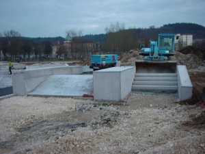 Skatepark Tuttlingen im Bau