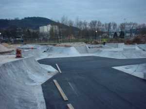 Skatepark Tuttlingen im Bau