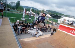 Fahrer: Josua Ambühl, Trick: Fakie-900