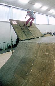 Fahrerin: Anneke Winter, Trick: Wall-Ride