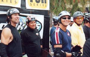 Riders: Dave Hackett, Richy Carrasco, John Gilmor